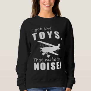 Sweatshirt rc-plane J'ai les jouets qui font le bruit tee ho
