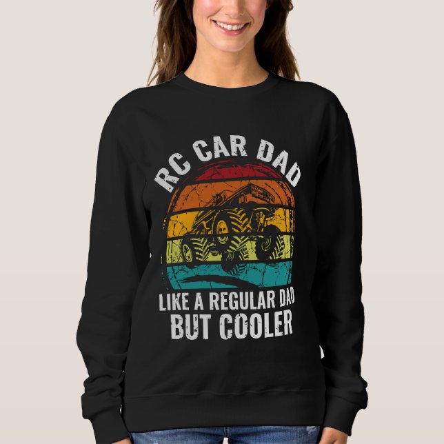 Sweatshirt RC Voiture Papa RC Course Télécommande Lover (Devant)