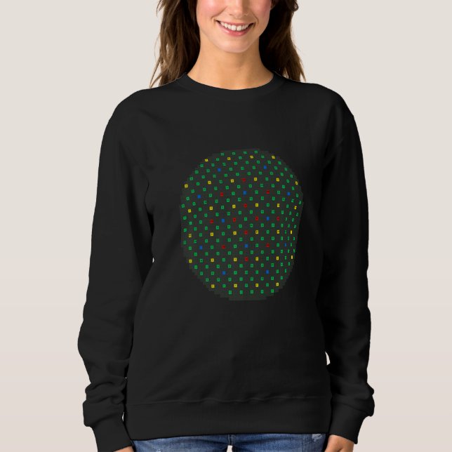 Sweatshirt Reacteur de Tchernobyl Diagramme de la tige nucléa (Devant)