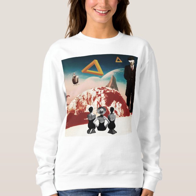 Sweatshirt réalité visuelle (Devant)