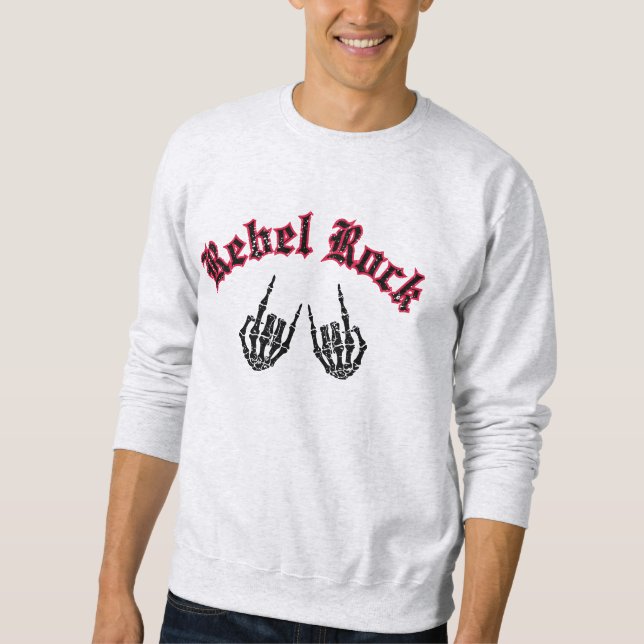 Sweatshirt Rebel Rock (Devant)