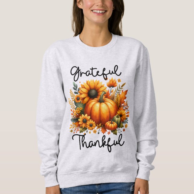 Sweatshirt Reconnaissant (Devant)