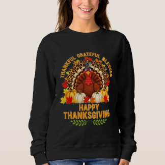 Sweatshirt Reconnaissant Grateful Bénis – Bonne Action de grâ