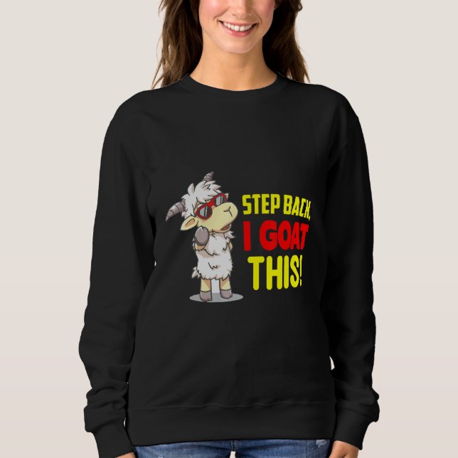 Sweatshirt Reculez Chèvre Animal (Devant)
