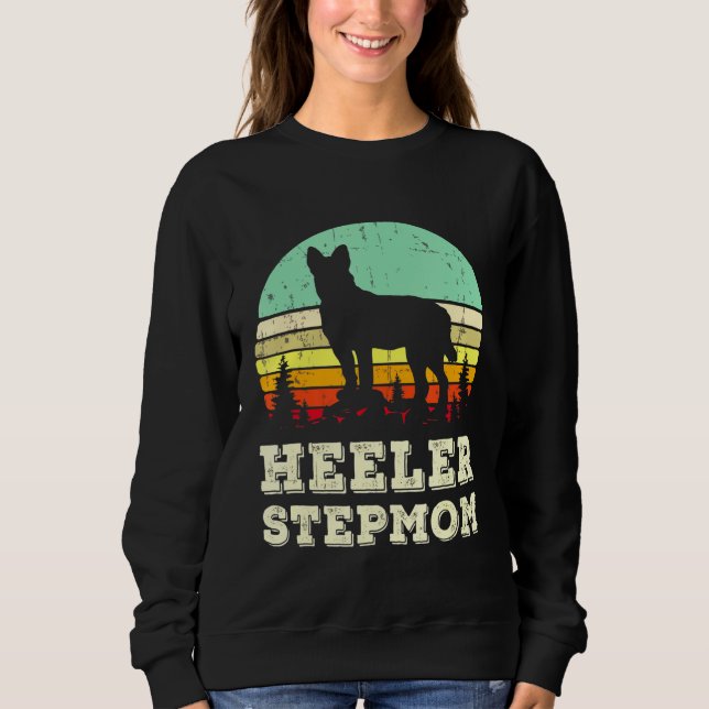Sweatshirt Red Blue Heeler Stepmere Australian Cattle Chien S (Devant)