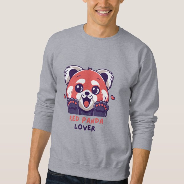 Sweatshirt Red Panda Lover (Devant)