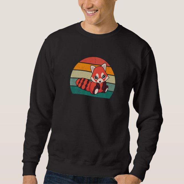 Sweatshirt Red Pandas Bamboo Asia Red Panda Bear Panda Bears  (Devant)