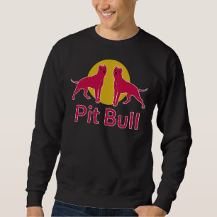 Sweatshirt Red Pit Bull