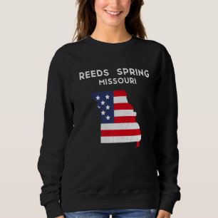 Sweatshirt Reeds Spring Missouri USA State America Travel Mis