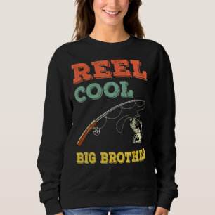 Sweatshirt Reel Cool Big Brothers Vieux Frères Boys Pêche