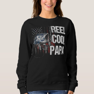 Sweatshirt Reel Cool Papa Bass Fishing For Men Fishing Ameriq