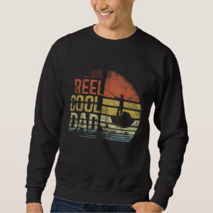 Sweatshirt Reel Cool Papa Pêcheur papa Fête des pères Cadeaux