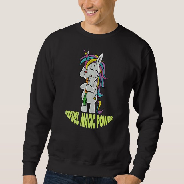 Sweatshirt Refuel Magic Power Magic Energy Night Classement U (Devant)