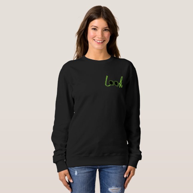 SWEATSHIRT REGARDER NE PAS REGARDER (Devant entier)