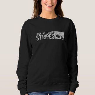 Sweatshirt Regardez ces rayures Tonte de pelouse Tondeuse à