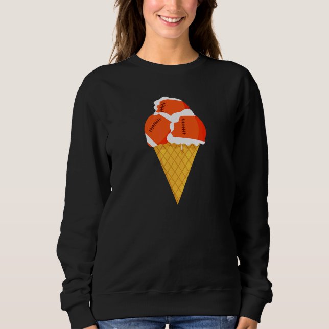 Sweatshirt Regby Triple Scoop Ice Cream Cone (Devant)