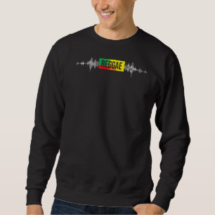 Sweatshirt Reggae Music Sound Wave Reggaeton Vibe
