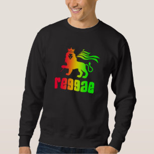 Sweatshirt Reggae Rasta Lion