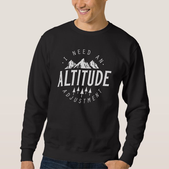 Sweatshirt Réglage de l'altitude (Devant)