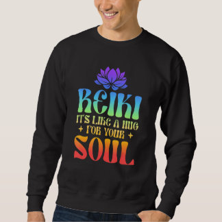 Sweatshirt Reiki - C'est comme un câlin pour la main de guéri