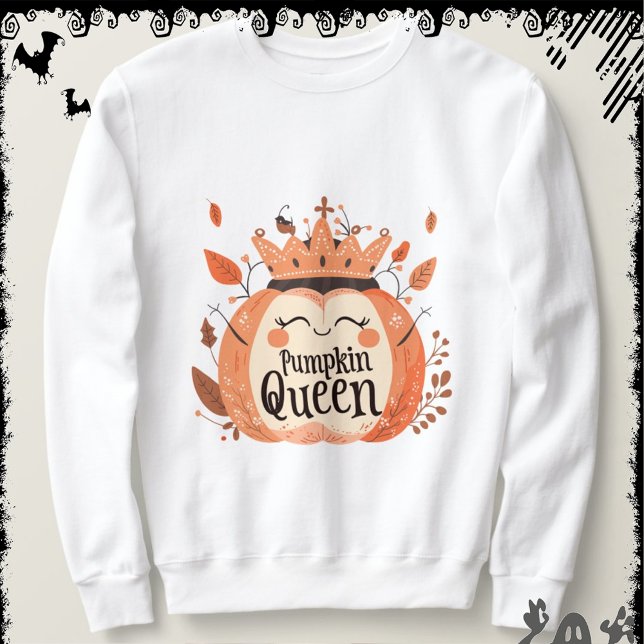 Sweatshirt Reine Citrouille | ExDesigner | Halloween (Créateur téléchargé)