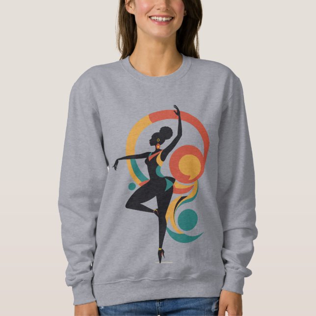 Sweatshirt reine dansante (Devant)