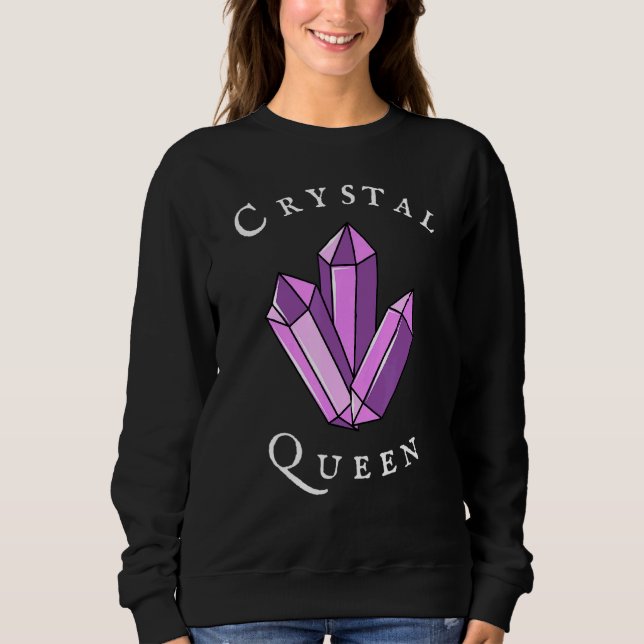 Sweatshirt Reine de cristal (Devant)