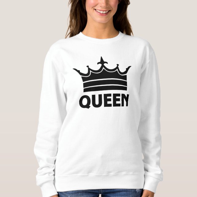Sweatshirt Reine de la Couronne (Devant)