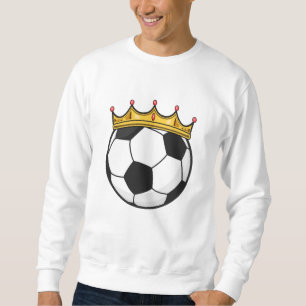 Sweatshirt Reine de la couronne de football