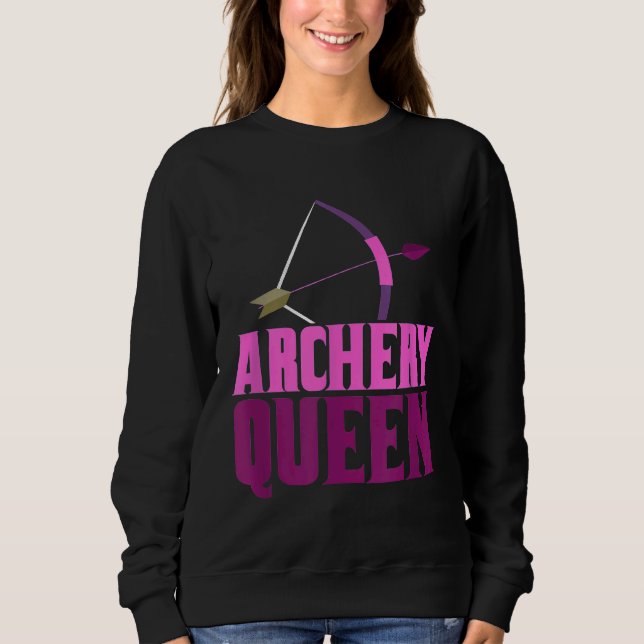 Sweatshirt Reine de la gamme Arc Chasseur Arc Flèche Chasseur (Devant)