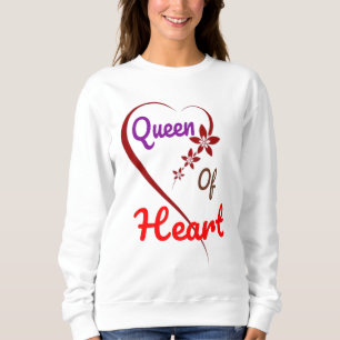 Sweatshirt Reine du coeur