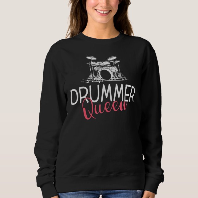 Sweatshirt Reine du tambour (Devant)