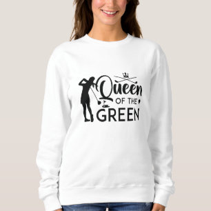 Sweatshirt Reine du vert