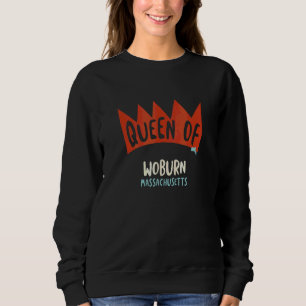 Sweatshirt Reine féminine de Woburn Massachusetts Filles MA