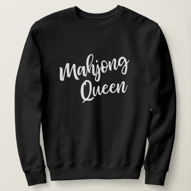 Sweatshirt Reine Mahjong (Design devant)