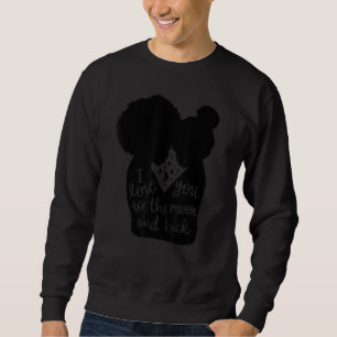 Sweatshirt Reine noire Diva Fille Femme Histoire noire M