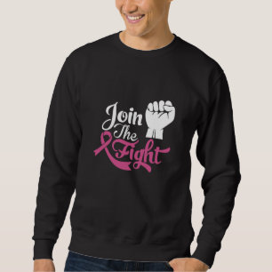 Sweatshirt Rejoignez La Lutte Contre Le Cancer Du Sein Sensib