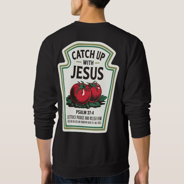 Sweatshirt Rejoindre Jésus (Dos)
