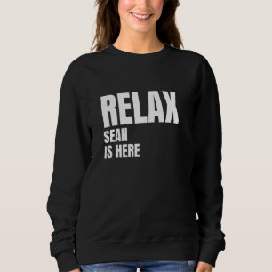 Sweatshirt Relax Sean Est Ici Noms De Naissance Populaires Se