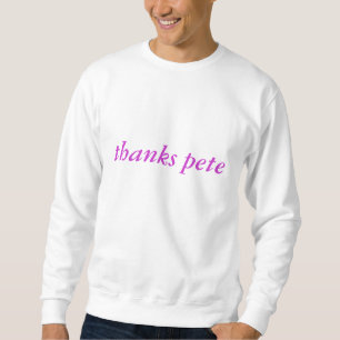 Sweatshirt remercie Peter