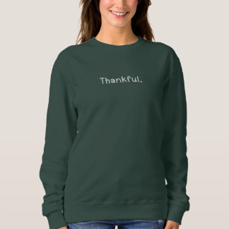 Sweatshirt Remerciement