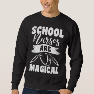 Sweatshirt Remerciement d'infirmière scolaire pour femme infi