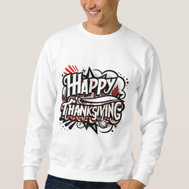 Sweatshirt Remerciements (Devant)