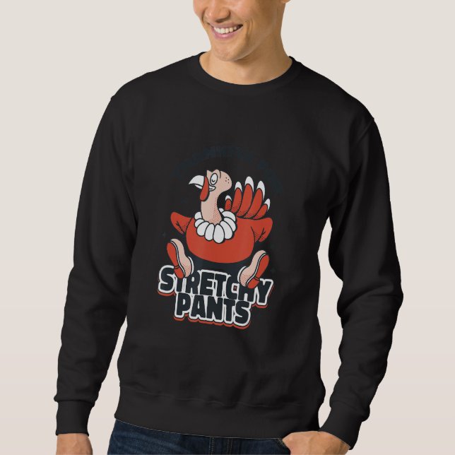 Sweatshirt Remerciements pour les Pantalons Stretchy (Devant)