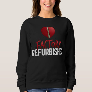Sweatshirt remise à neuf en usine chirurgie à coeur ouvert re