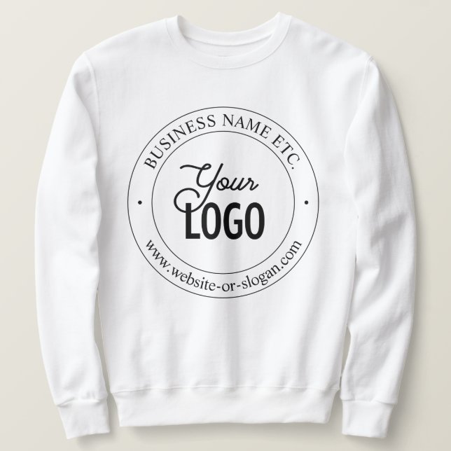 Sweatshirt Remplacement et personnalisation faciles du logo (Design devant)