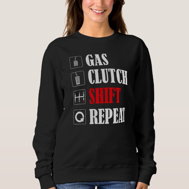 Sweatshirt Remplacement manuel du Clutch de gaz de transmissi (Devant)