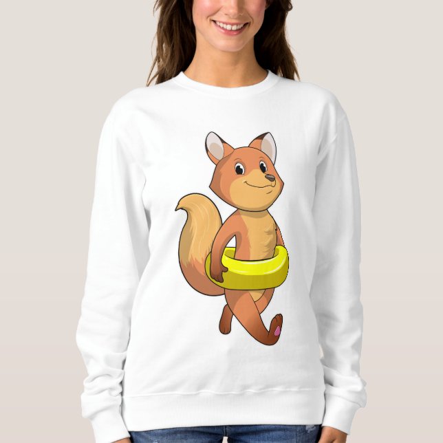 Sweatshirt Renard avec Lifebuoy (Devant)