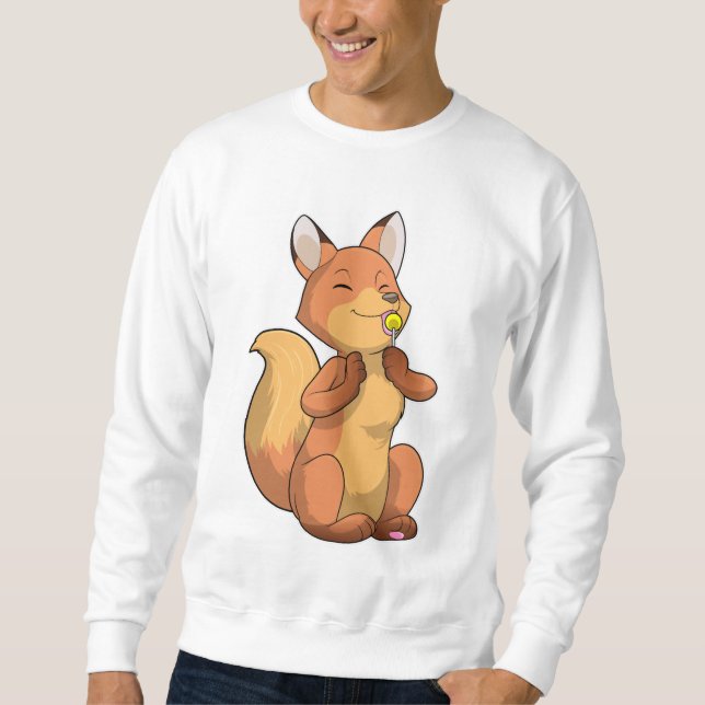 Sweatshirt Renard avec Lollipop (Devant)