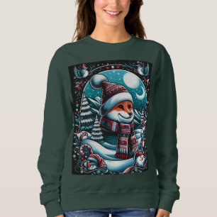 Sweatshirt Renard en hiver